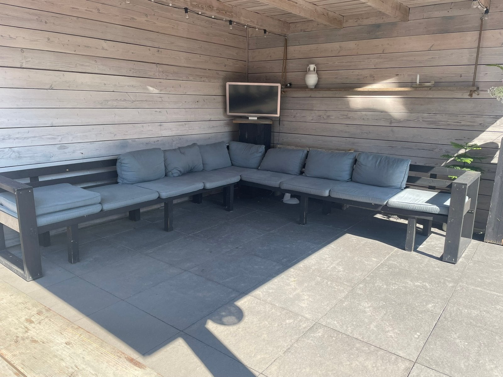 Tuinbak hout, Ophalen, Gebruikt, Hout
