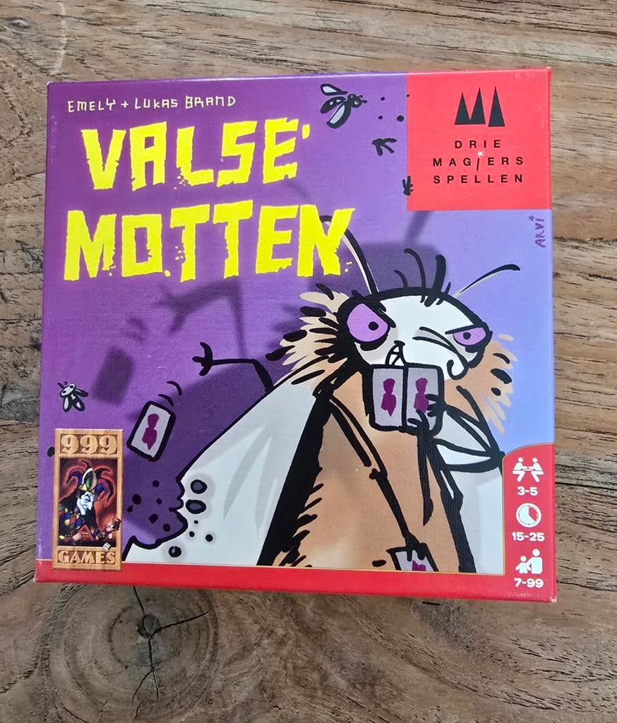 Valse Motten - Nieuw kaartspel, Hobby en Vrije tijd, Gezelschapsspellen | Kaartspellen, Vijf spelers of meer, Ophalen of Verzenden