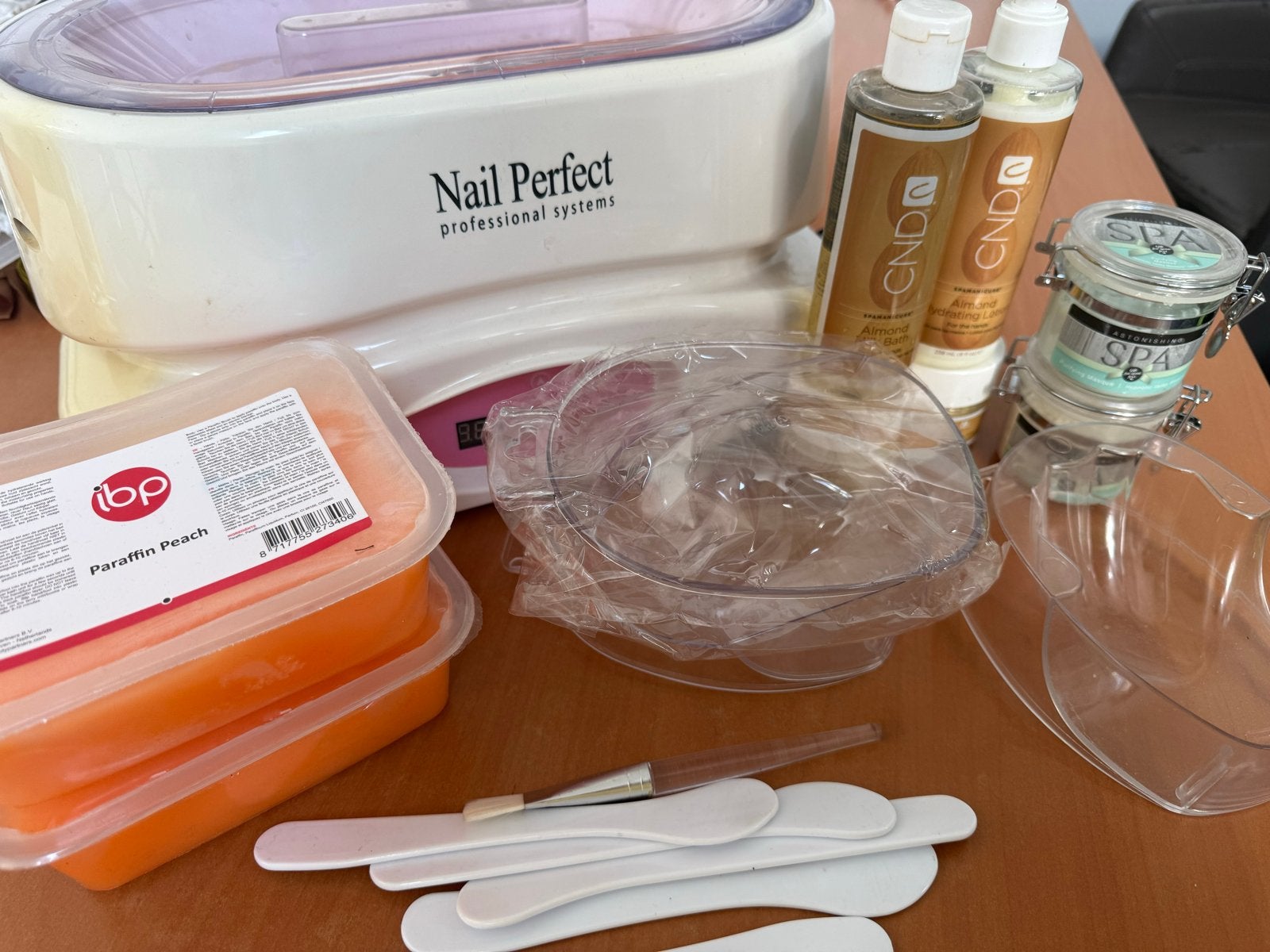 Complete paraffine handspa set, Ophalen of Verzenden