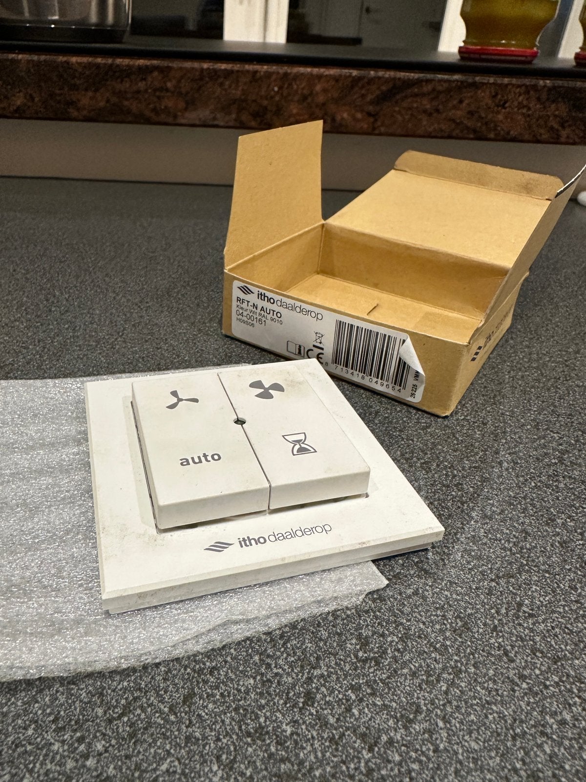 Itho daalderop RFT-N AUTO, Ophalen of Verzenden, Zo goed als nieuw, Ventilator en Afzuiger