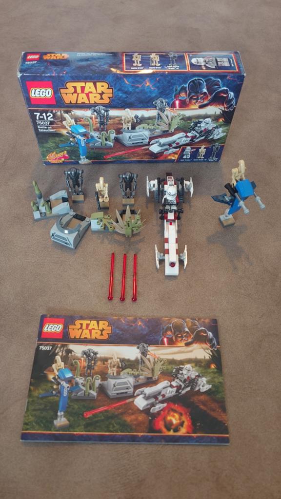 LEGO Star Wars 75037 compleet met doos, Compleet, Star Wars, Lego, Ophalen of Verzenden