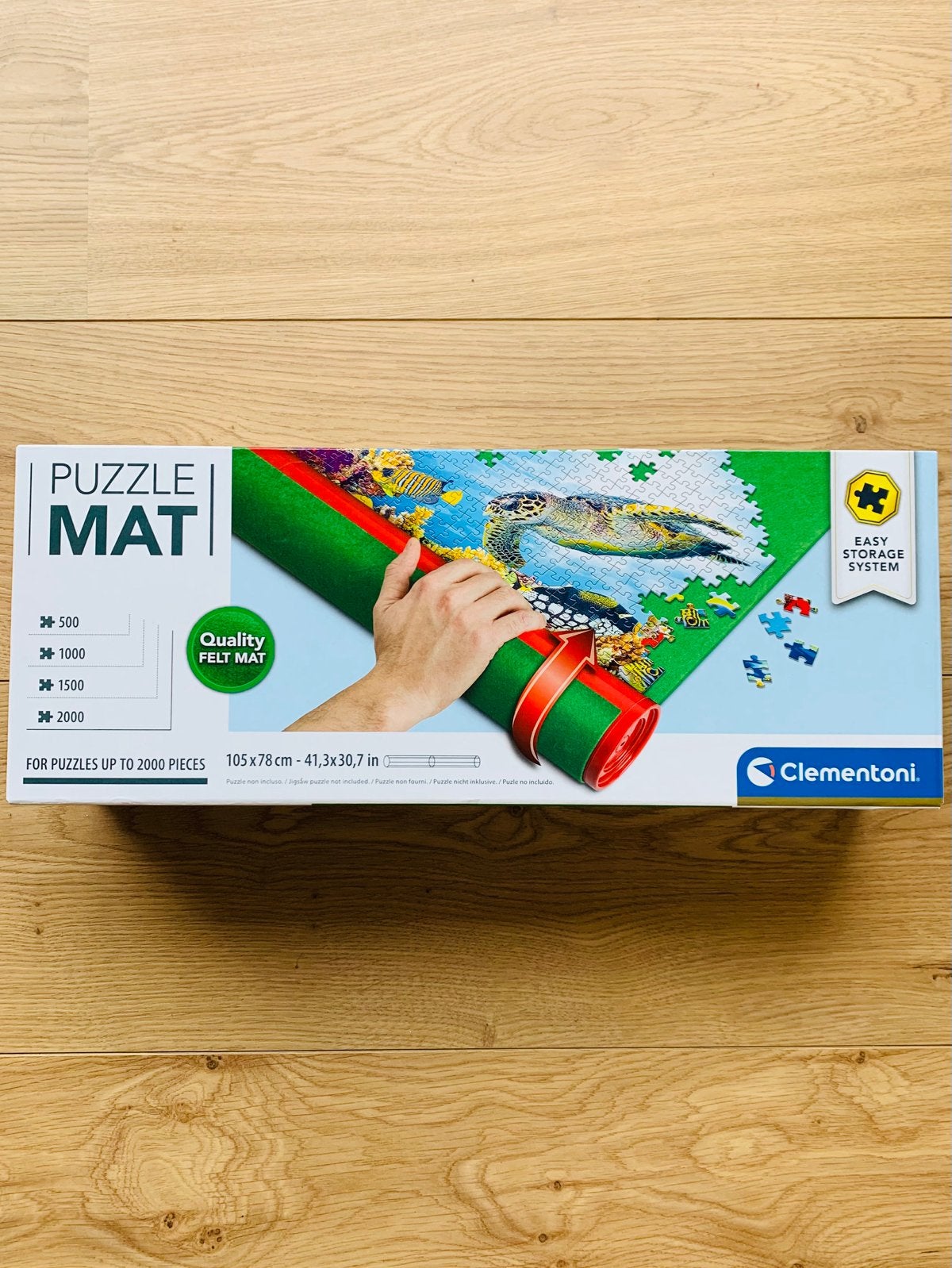 Nieuw! Clementoni puzzelmat, Ophalen, Meer dan 1500 stukjes, Nieuw