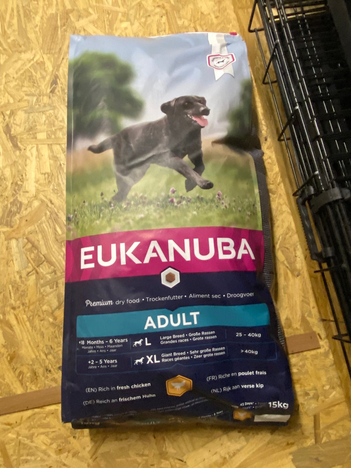 Dichte zak Eukanuba adult 15 kg, Ophalen, Hond