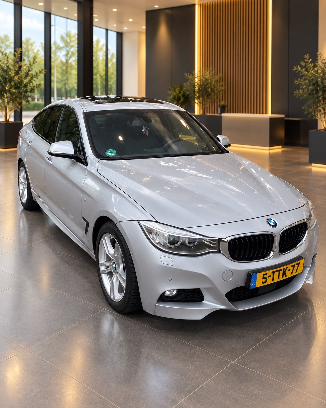 BMW 3-Serie GT 320I Aut8 2014 Grijs, Auto's, Achterwielaandrijving, 4 cilinders, Particulier, 84 €/maand