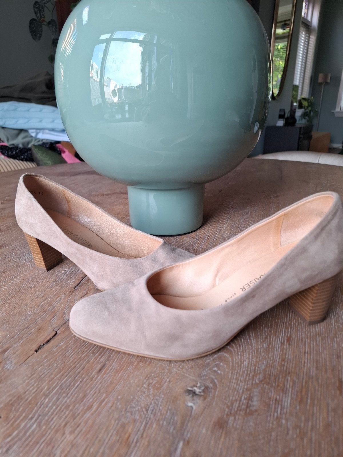 Peter Kaiser pumps maat 40, Peter Kaiser, Pumps, Beige, Ophalen of Verzenden