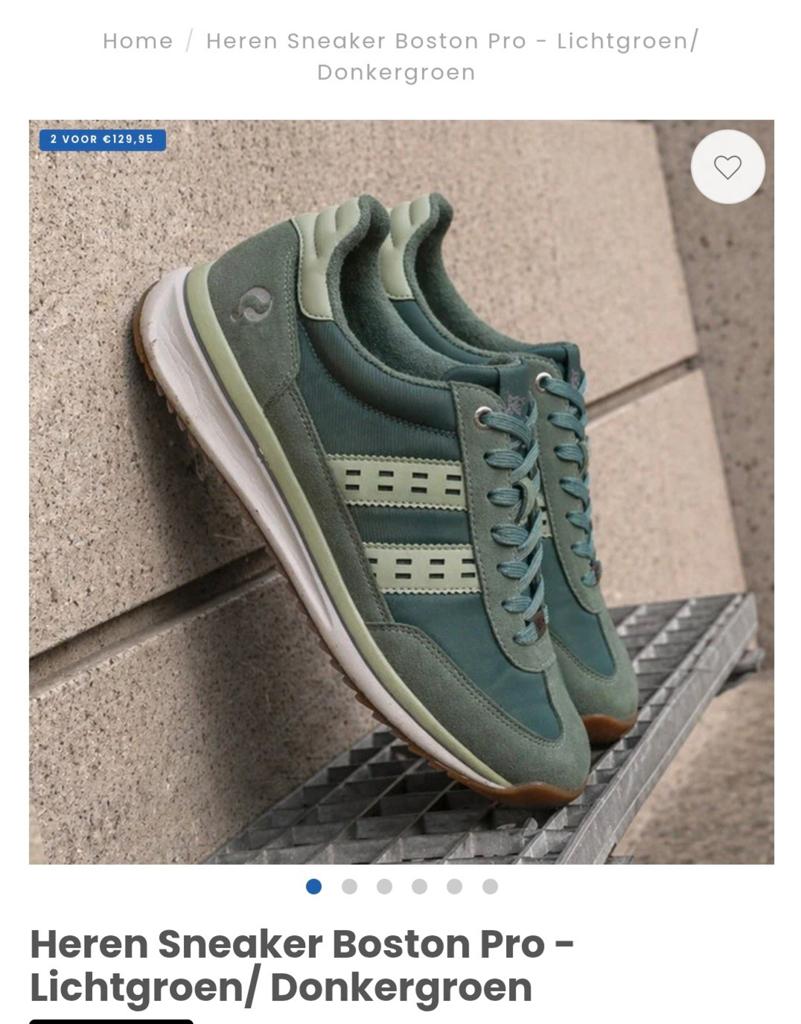 Te koop.  Quick sneakers groen.  Maat 45, Overige kleuren, Quick., Sportschoenen, Nieuw