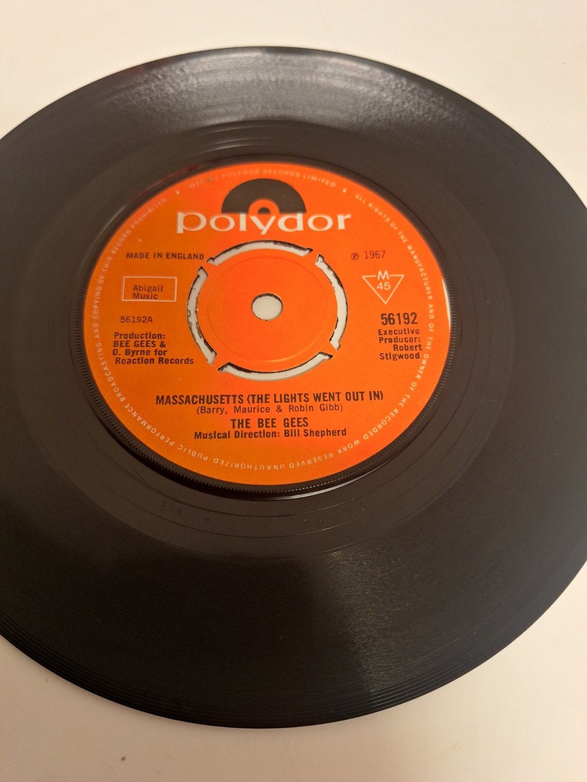The BeeGees - Massachusetts, 1967., Verzenden, 7 inch