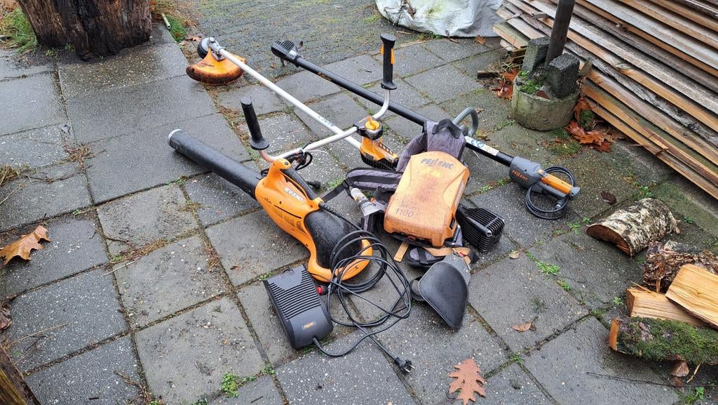 Pellenc tuinset kompleet met accu en lader., Ophalen, Gebruikt, Pellenc, ????