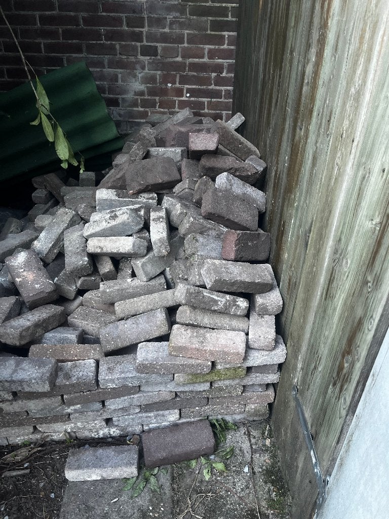 waaltjes 20 x 7 x 4 cm, Tuin en Terras, Ophalen, Gebruikt, Klinkers, 5 tot 10 m²