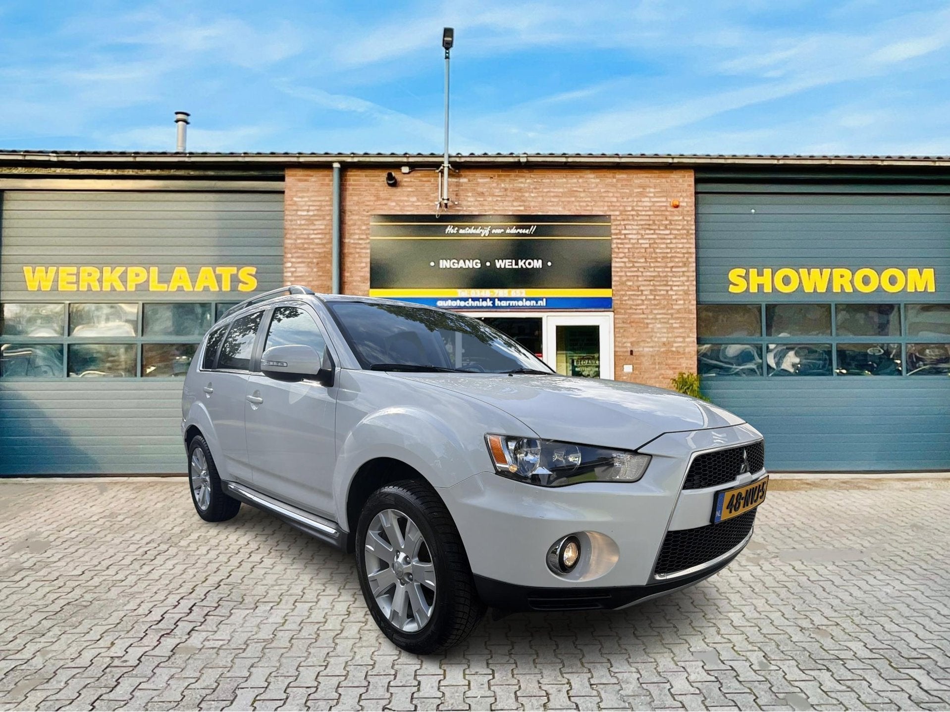 Mitsubishi Outlander 2.0 Edition Aut. *NL-Auto*Parelmoer*, Auto's, 4 cilinders, Origineel Nederlands, Bedrijf, SUV of Terreinwagen