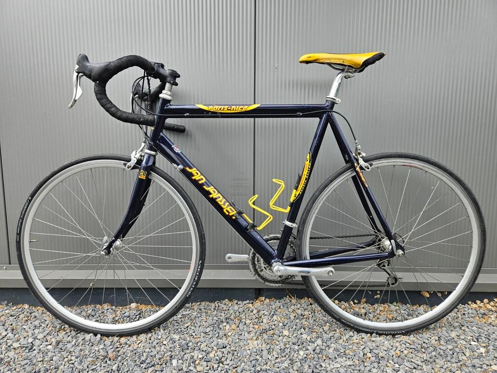 Jan Janssen Paris-Nice racefiets - Campagnolo Mirage - 62cm, 28 inch, Gebruikt, Velgrem, Aluminium