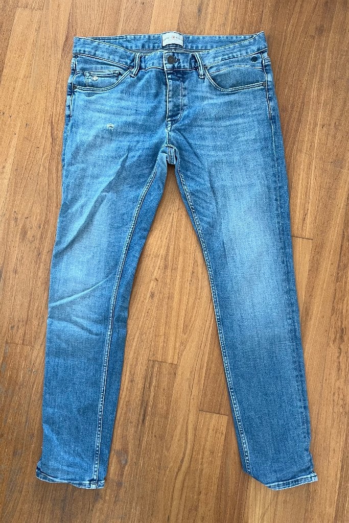 Spijkerbroek man Cast Iron, Blauw, Overige jeansmaten, Ophalen of Verzenden, Cast Iron