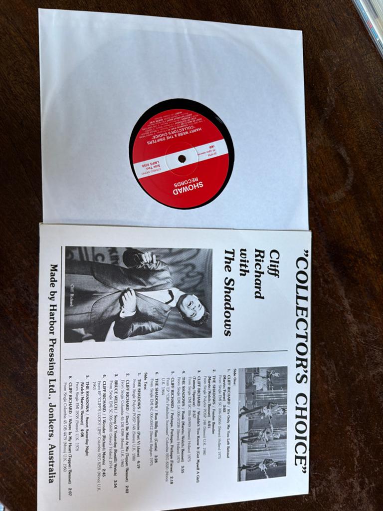 Zeldzame 10" LP Cliff Richard & The Drifters - Collector's C, Gebruikt, 10 inch, Ophalen of Verzenden, Voor 1960