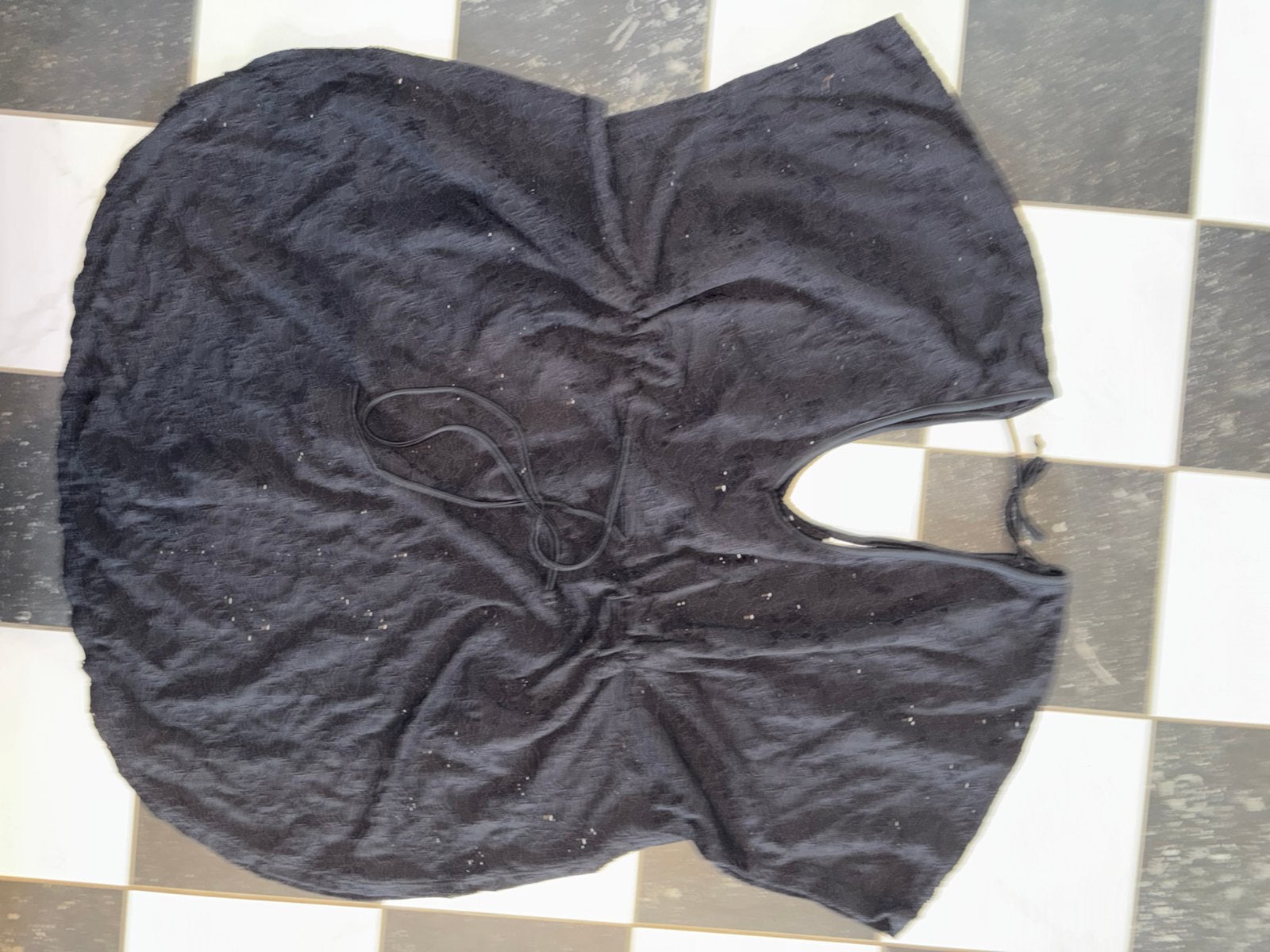Zwarte kaftan 38-40, Ophalen of Verzenden, Zo goed als nieuw, Zwart, Overige typen