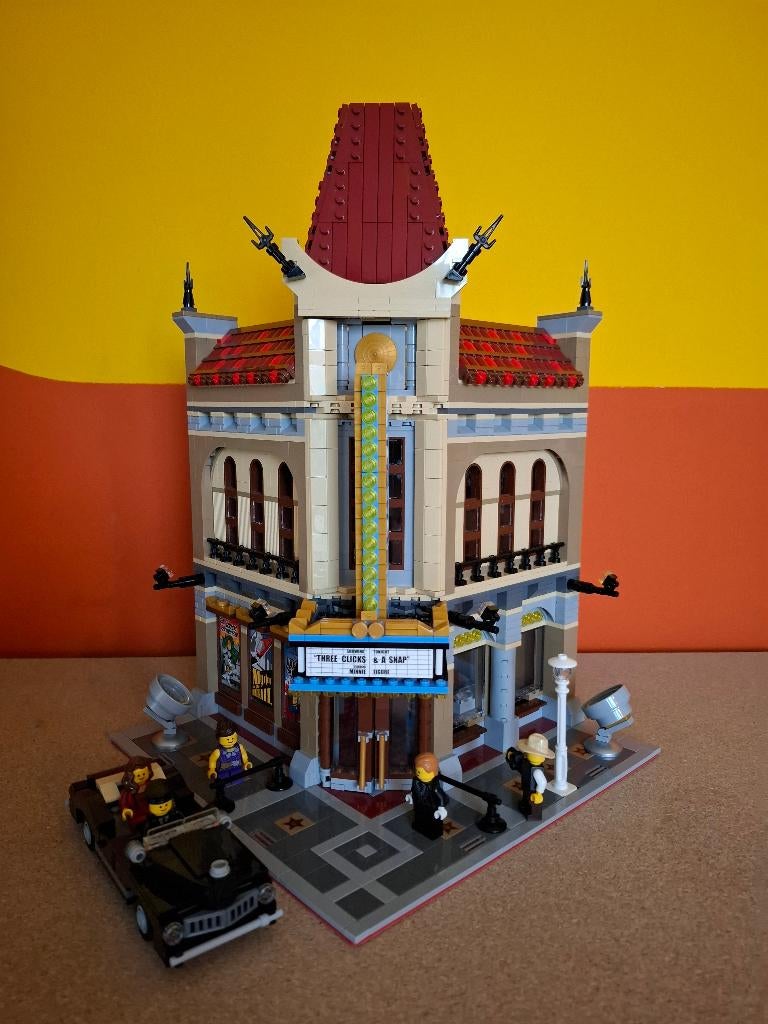 Lego Palace cinema 10232, Kinderen en Baby's, Speelgoed | Duplo en Lego, Lego, Ophalen of Verzenden, Zo goed als nieuw, Compleet