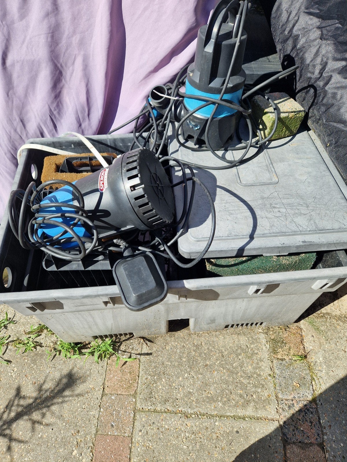 Te koop 2 kamer filter, Ophalen, Gebruikt, Vijverfilter