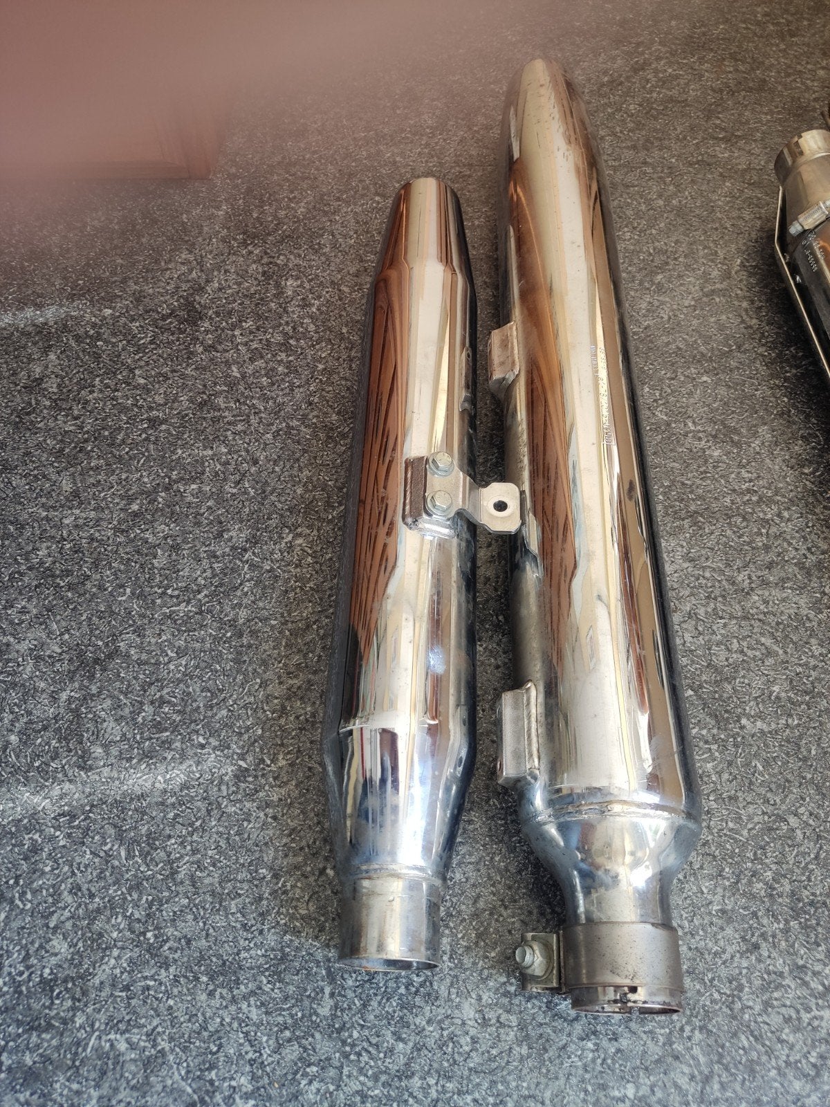 Uitlaat dempers Harley Davidson Heritage Roadglide, Motoren, Onderdelen | Harley-Davidson, Ophalen