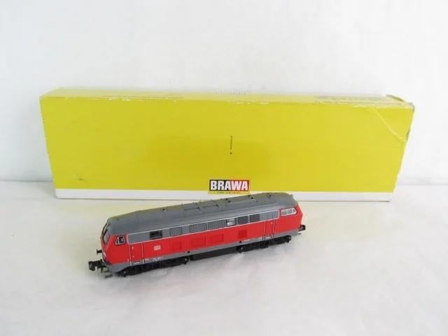 Brawa 61205 N DB BR216 diesellocomotief (analoog) in ovp, Hobby en Vrije tijd, Modeltreinen | N-Spoor, Zo goed als nieuw, Locomotief