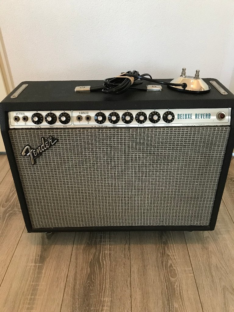 Fender Deluxe Reverb buizenversterker 1979, Muziek en Instrumenten, Ophalen, Gebruikt, Gitaar, Minder dan 50 watt