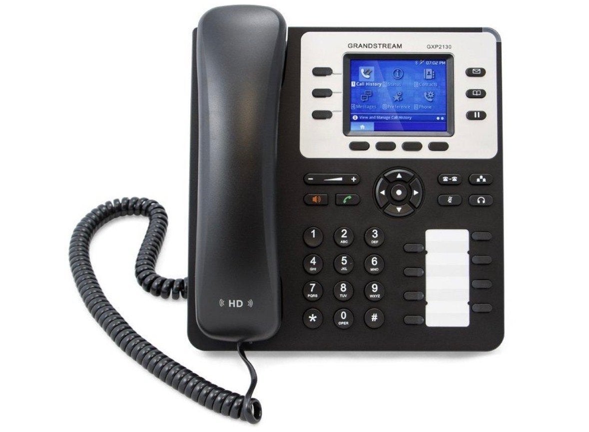 7x Grandstream GXP2130 Enterprise HD IP Telefoon | Nieuw in, Ophalen of Verzenden, Nieuw, 1 handset