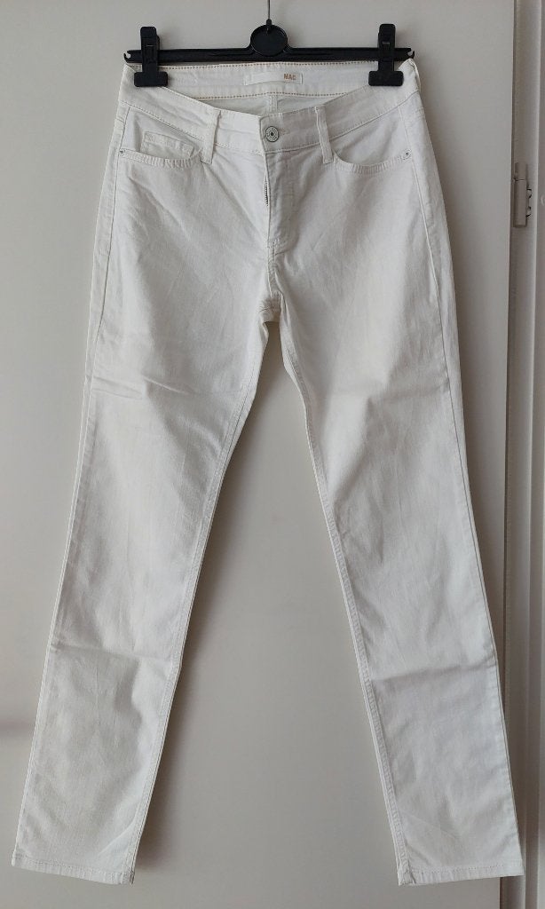 Jeans - MAC - mt38, Wit, MAC, Ophalen of Verzenden, Zo goed als nieuw