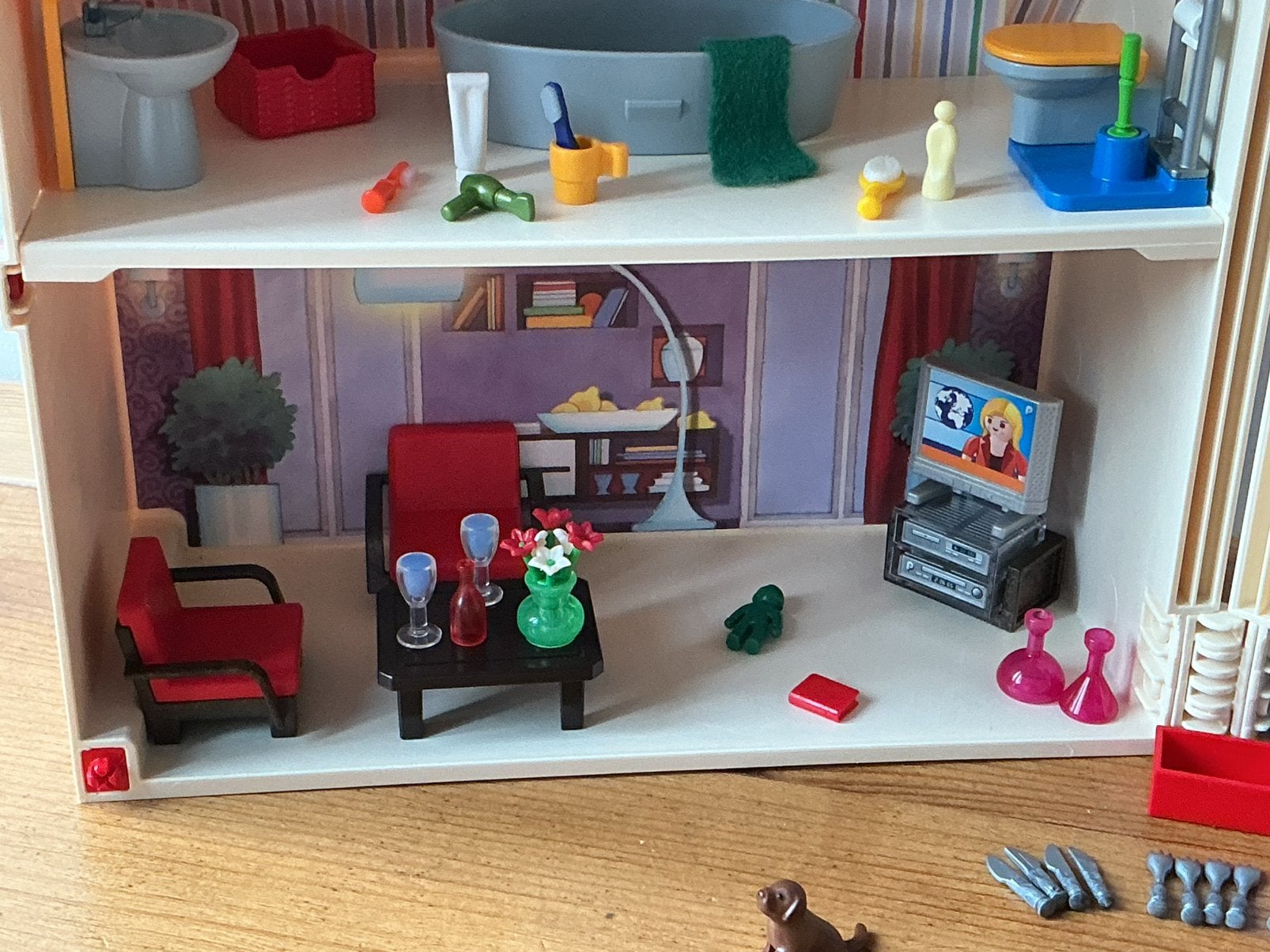 Foto 4 van PLAYMOBIL UITGEBREID MEENEEM POPPENHUIS 🛝🪁 SUPERSET !!