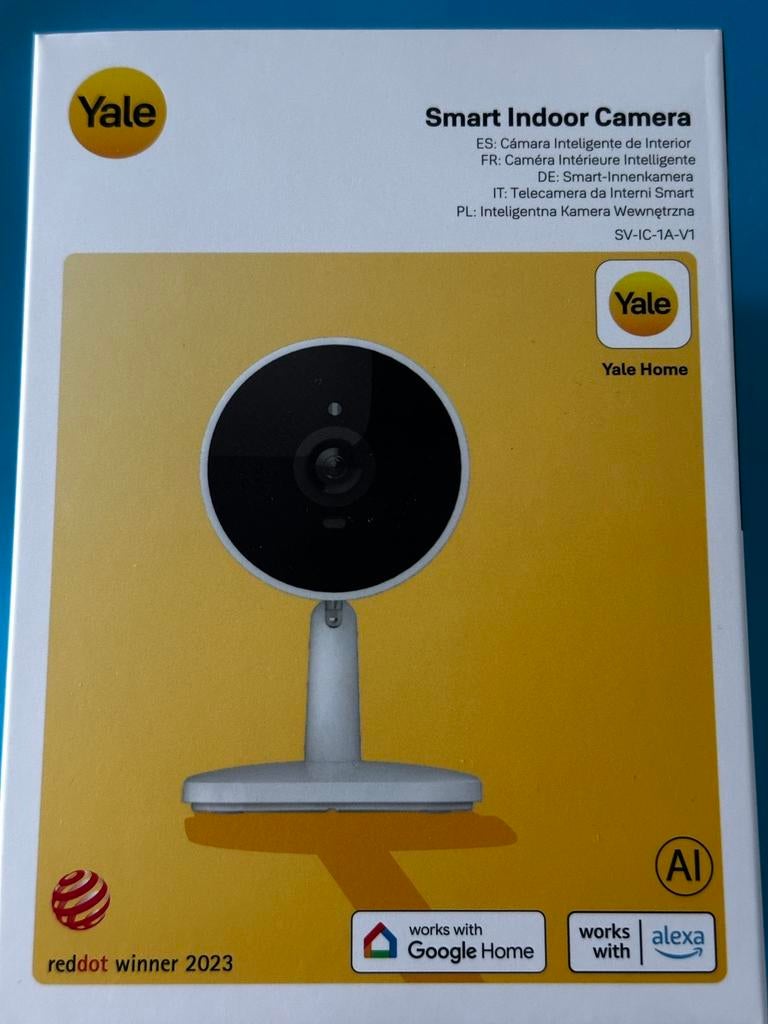 Yale Smart Indoor Camera SV-IC-1A-V1, Verzenden, Nieuw, Detector, Sensor of Melder, Beweging