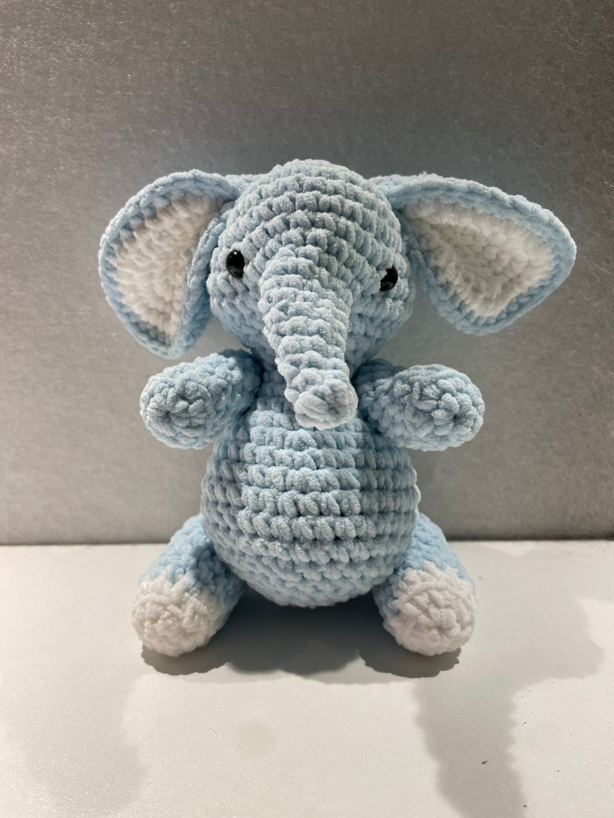 Knuffel olifant, Blauw, Nieuw, Olifant, Verzenden
