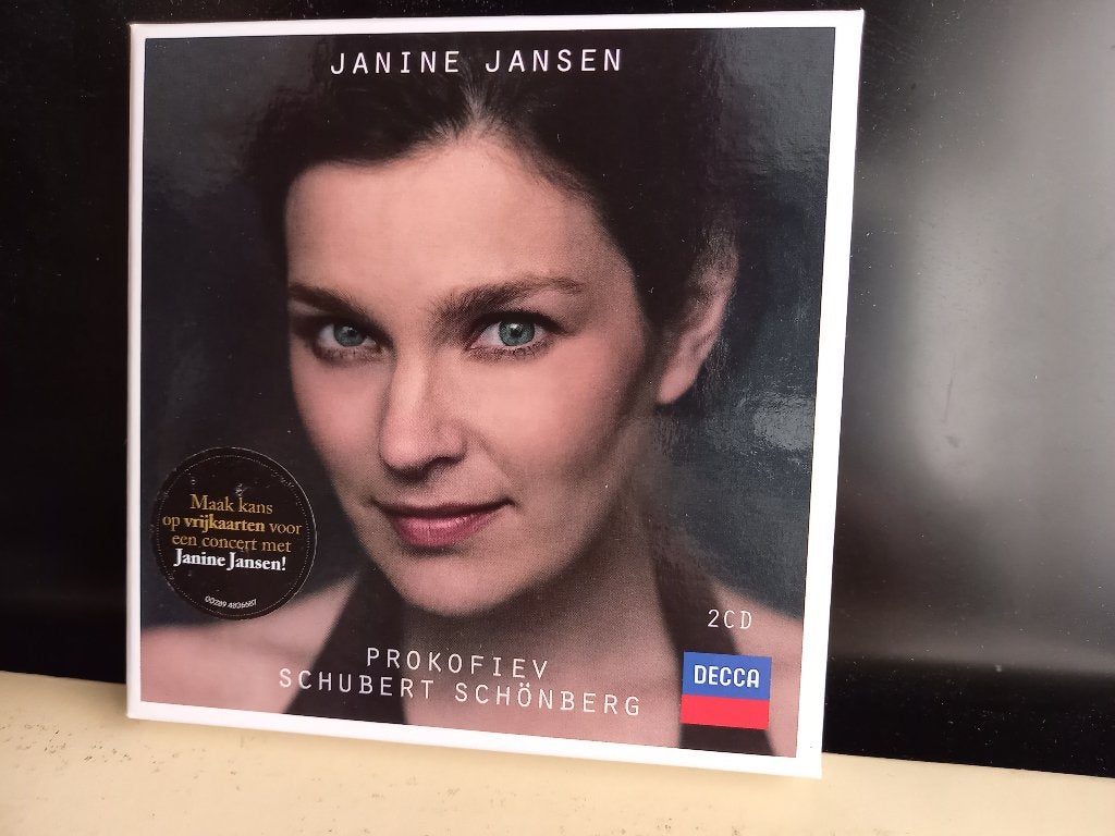 Prokofiev Schubert Schönberg- Janine Jansen -2 CD, Cd's en Dvd's, Cd's | Klassiek, Ophalen of Verzenden, Modernisme tot heden
