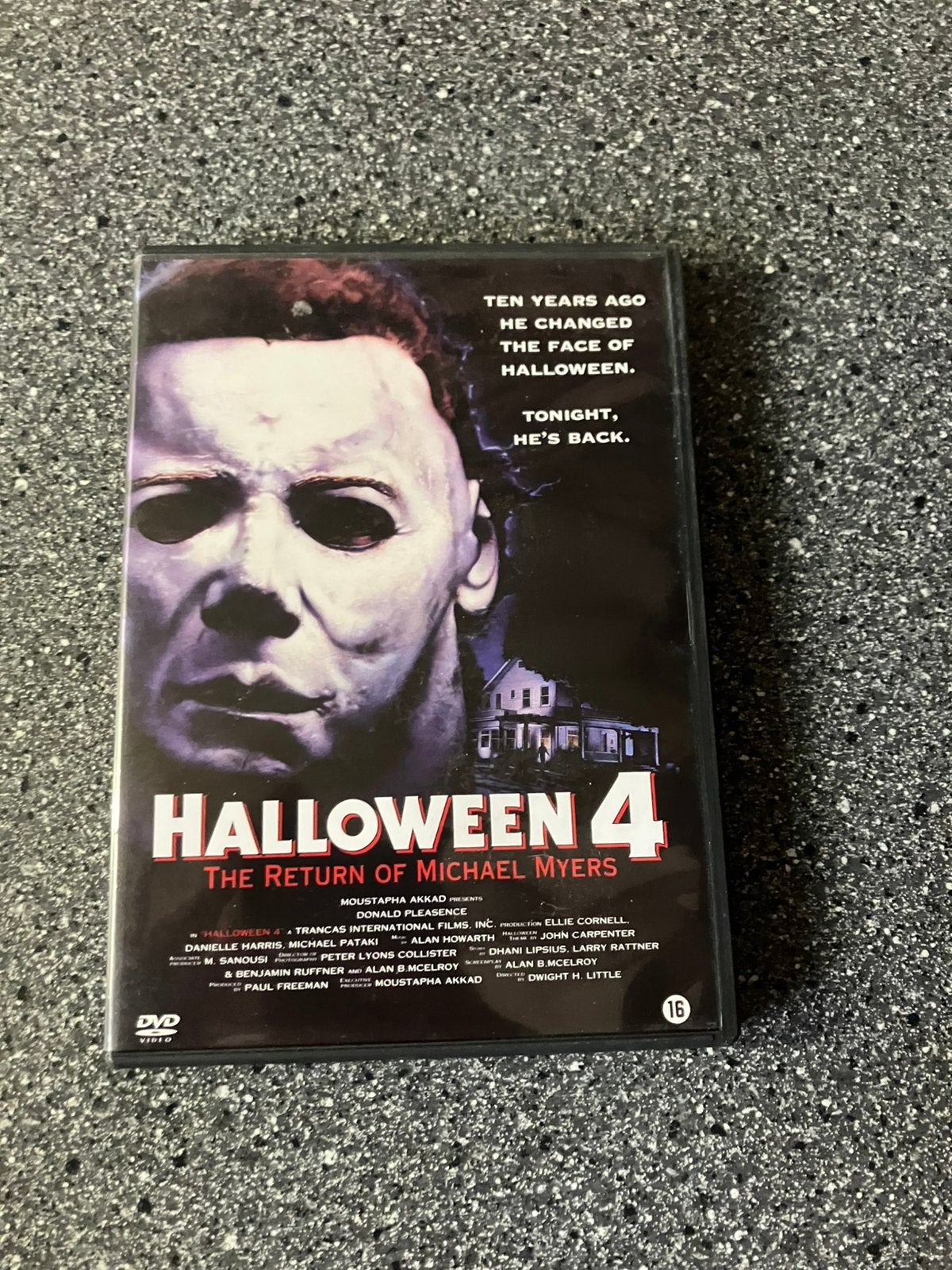 Halloween 4: The Return of Michael Myers (1988), Vanaf 16 jaar, Ophalen of Verzenden, Zo goed als nieuw