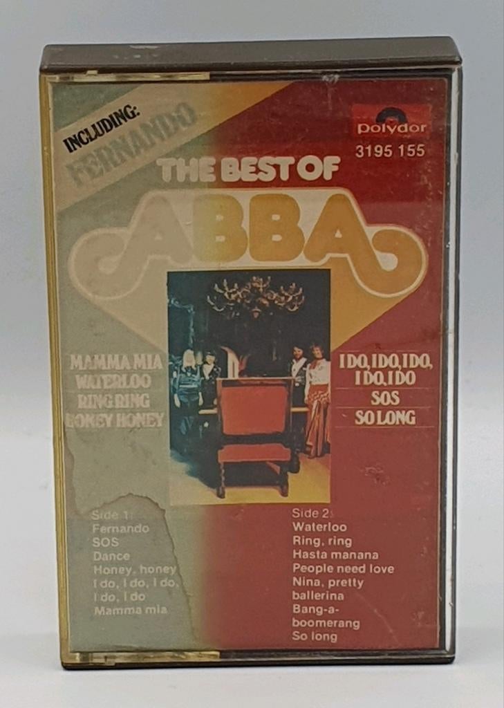 Te koop: The Best of ABBA Cassettebandje - Pop Klassieker, Gebruikt, 1 bandje, Ophalen of Verzenden, Origineel