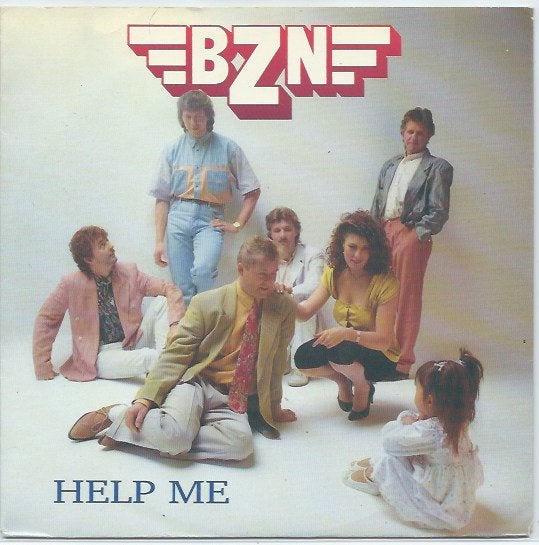 Palingpop: BZN- Help Me, Gebruikt, Verzenden, 7 inch, Fotohoes