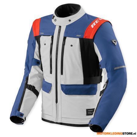 REVIT! Offtrack 3 H2O Motorjas, Blauw-Grijs, Ophalen of Verzenden, Nieuw met kaartje