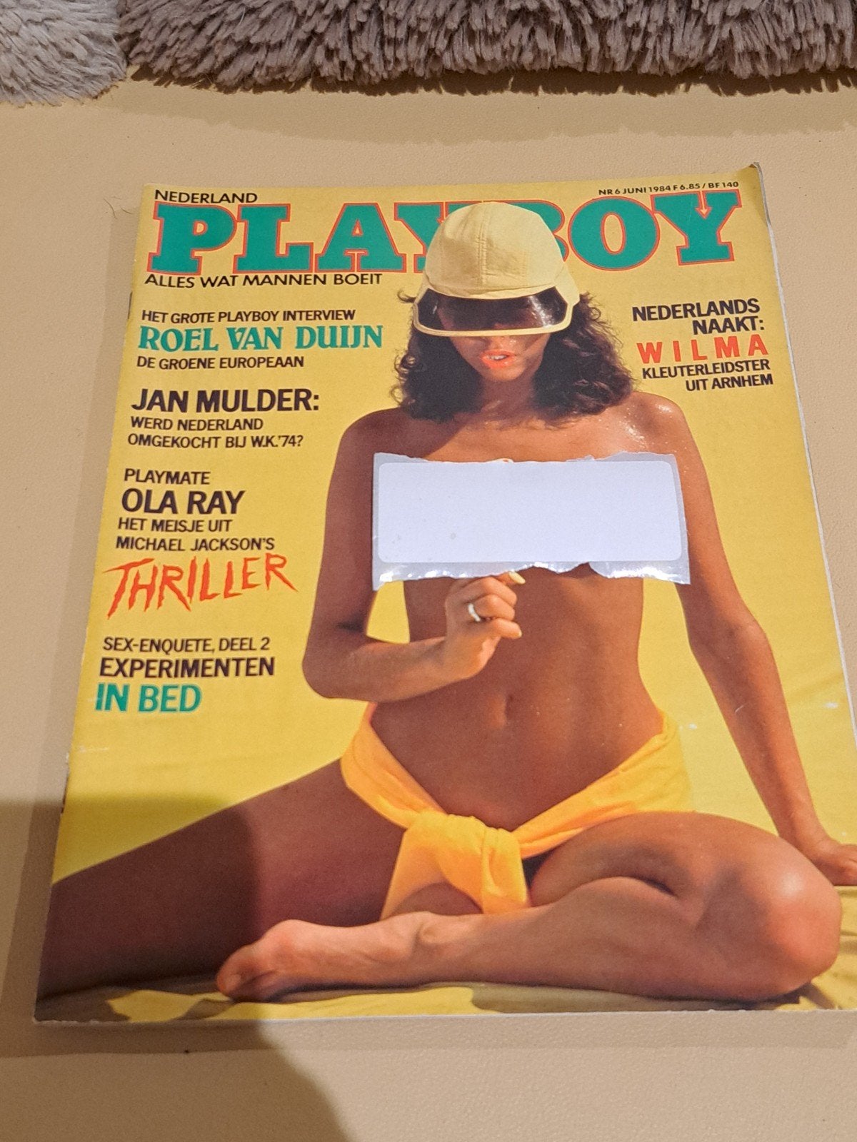 plvintage ayboy ola ray uit michael jackson thriller editie, Verzamelen, Verzenden, 1980 tot heden, Tijdschrift