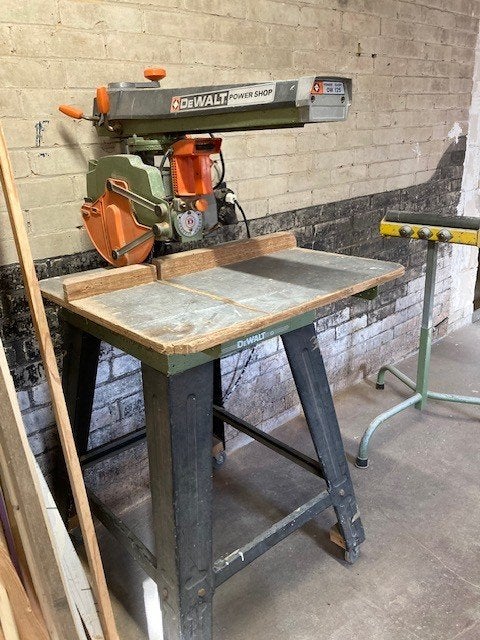 Radiaalzaag DeWalt 125 Power shop, Ophalen, Gebruikt, DeWalt, 70 mm of meer
