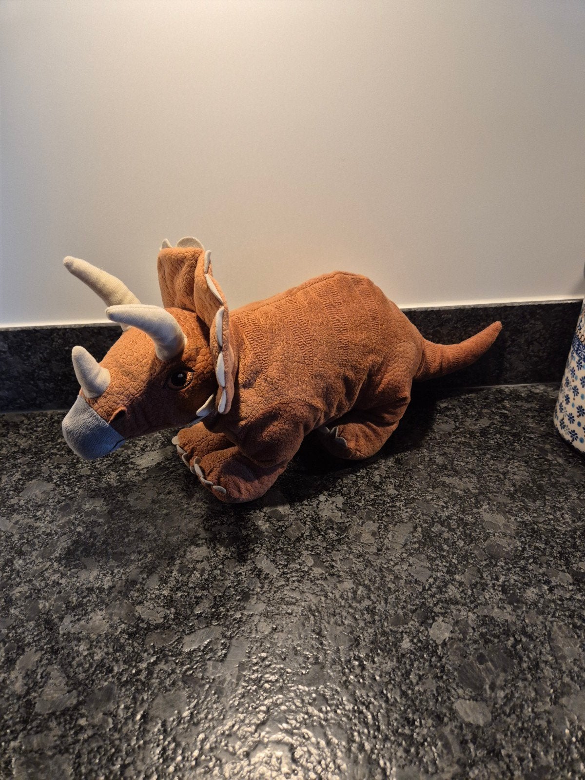 IKEA - Knuffel Triceratops, Ophalen of Verzenden, Zo goed als nieuw