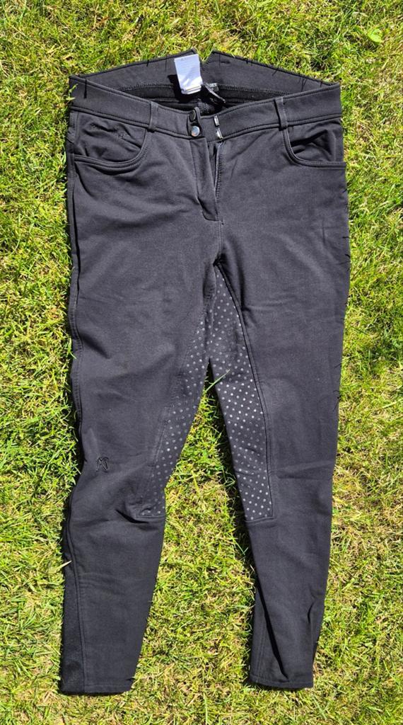 Montar rijbroek zwart maat 42, full grip, Dieren en Toebehoren, Paardrijkleding, Dressuur, Zo goed als nieuw, Dames, Onderkleding