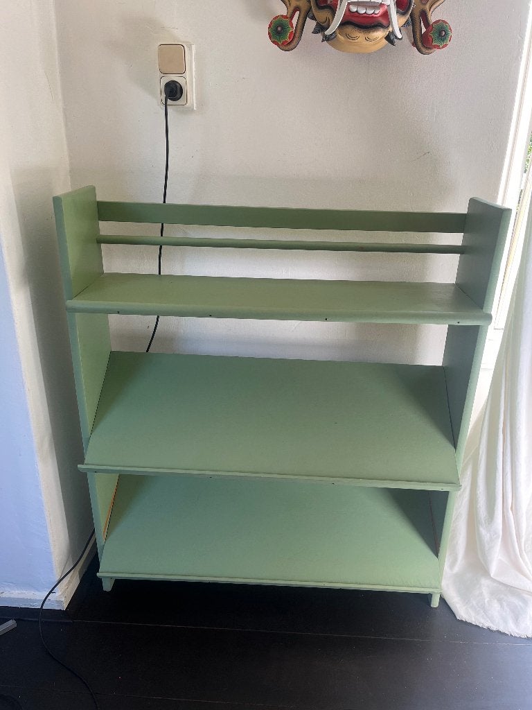 Vintage Montessori boekenkast kinderkamer, Kinderen en Baby's, Kinderkamer | Commodes en Kasten, Ophalen, Kast, Zo goed als nieuw