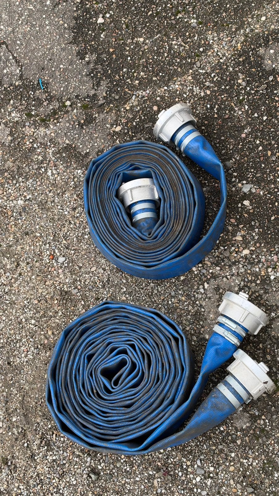 2x Brandweerslang / Afvoerslang met Storz Koppelingen, Ophalen, Zo goed als nieuw, Overige typen
