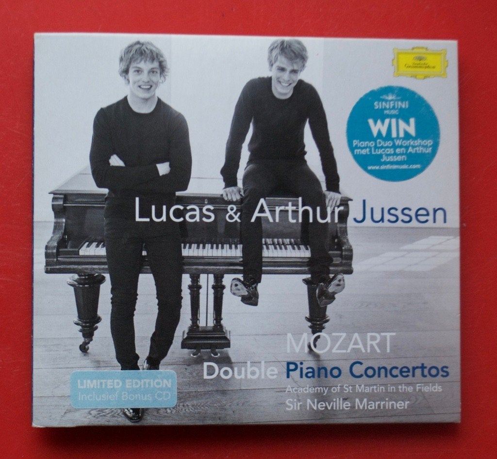 2cd Lucas & Arthur Jussen Piano Concertos limited edition, Gebruikt, Overige typen, Ophalen of Verzenden, Classicisme