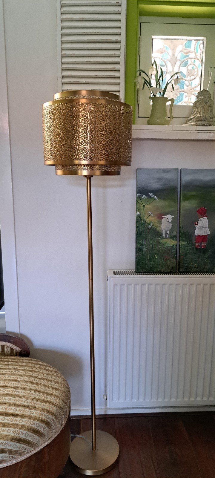 mooie vloerlamp, Ophalen, Zo goed als nieuw, 150 tot 200 cm