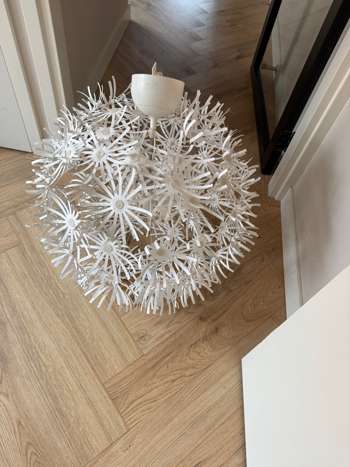 Ikea lamp, Huis en Inrichting, Ophalen, Zo goed als nieuw, Kunststof, E27 (groot)