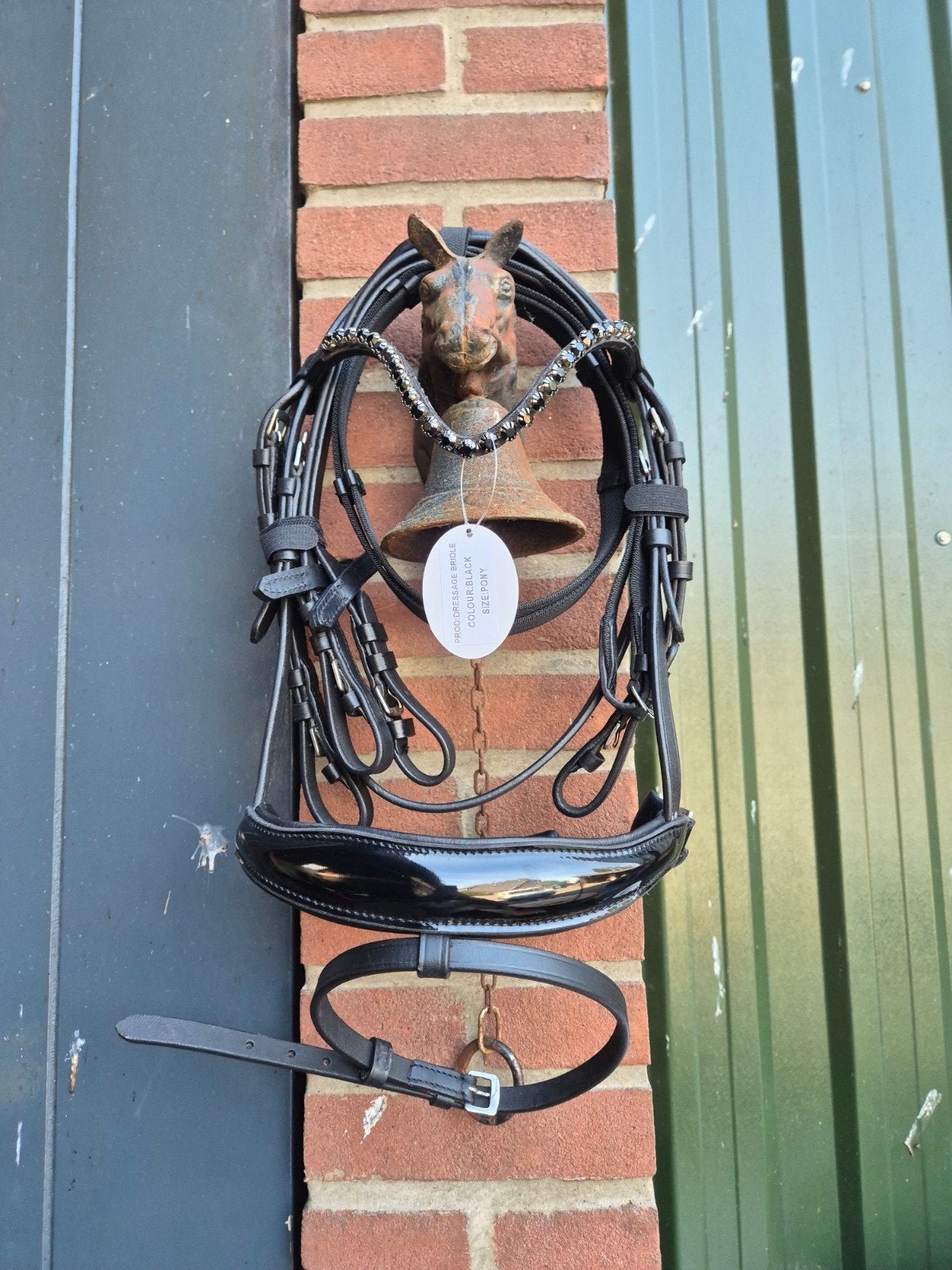 Nieuw anatomisch pony hoofdstel, Dieren en Toebehoren, Lens, Hoofdstel, 7382am, Ophalen of Verzenden