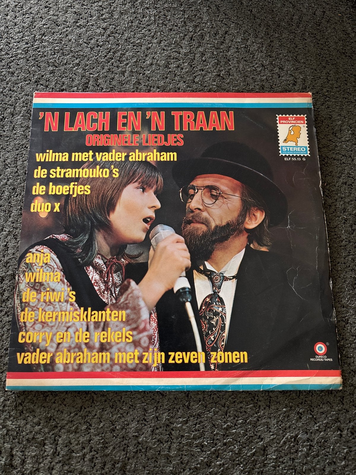 'N Lach En 'N Traan - Originele Liedjes LP, Ophalen of Verzenden, Gebruikt, 12 inch, LP