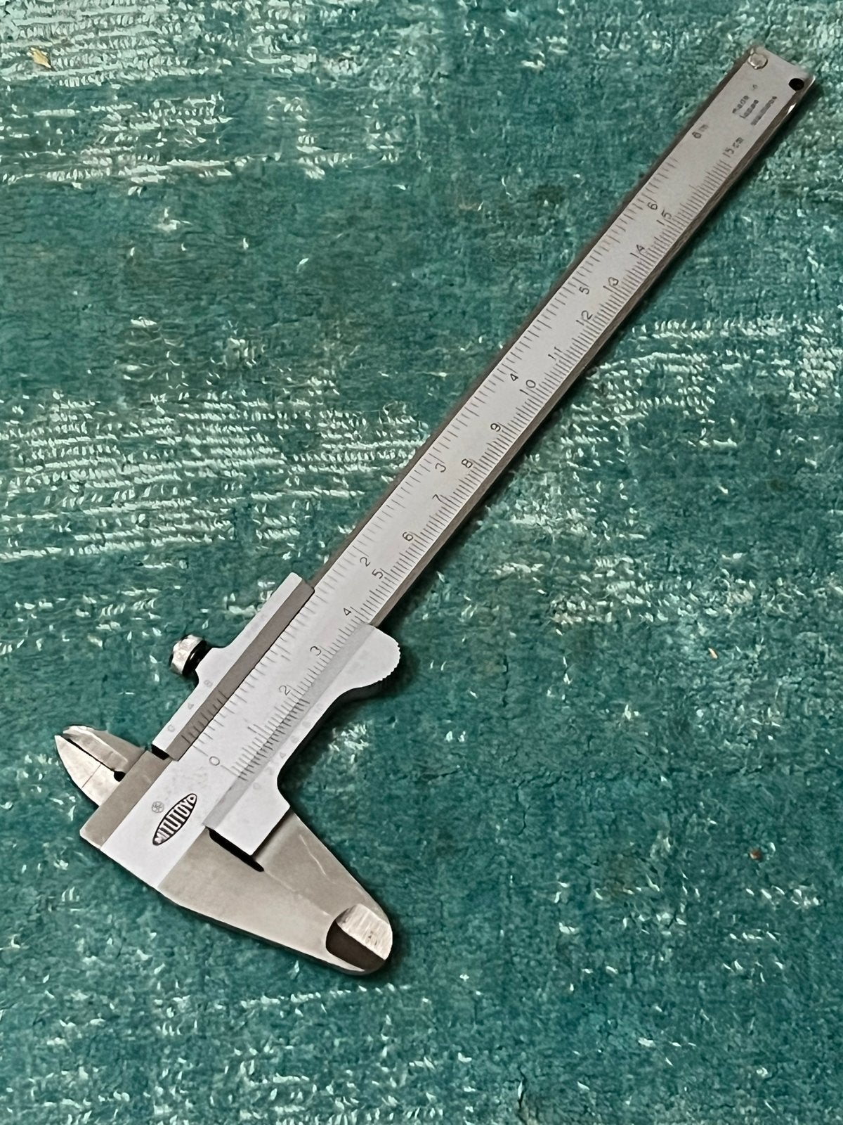 Mitutoyo Schuifmaat 15 cm / 6 inch - Roestvrij staal, Ophalen of Verzenden, Gebruikt