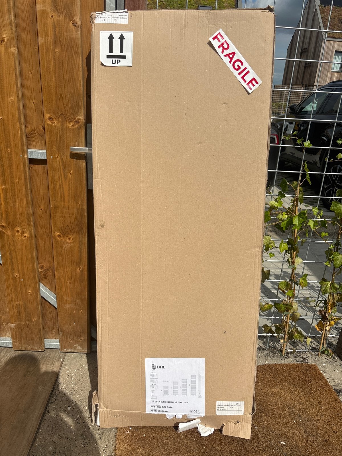 Nieuwe radiator uit nieuwbouwwoning (ongebruikt), Ophalen, Radiator, Nieuw, 60 tot 150 cm