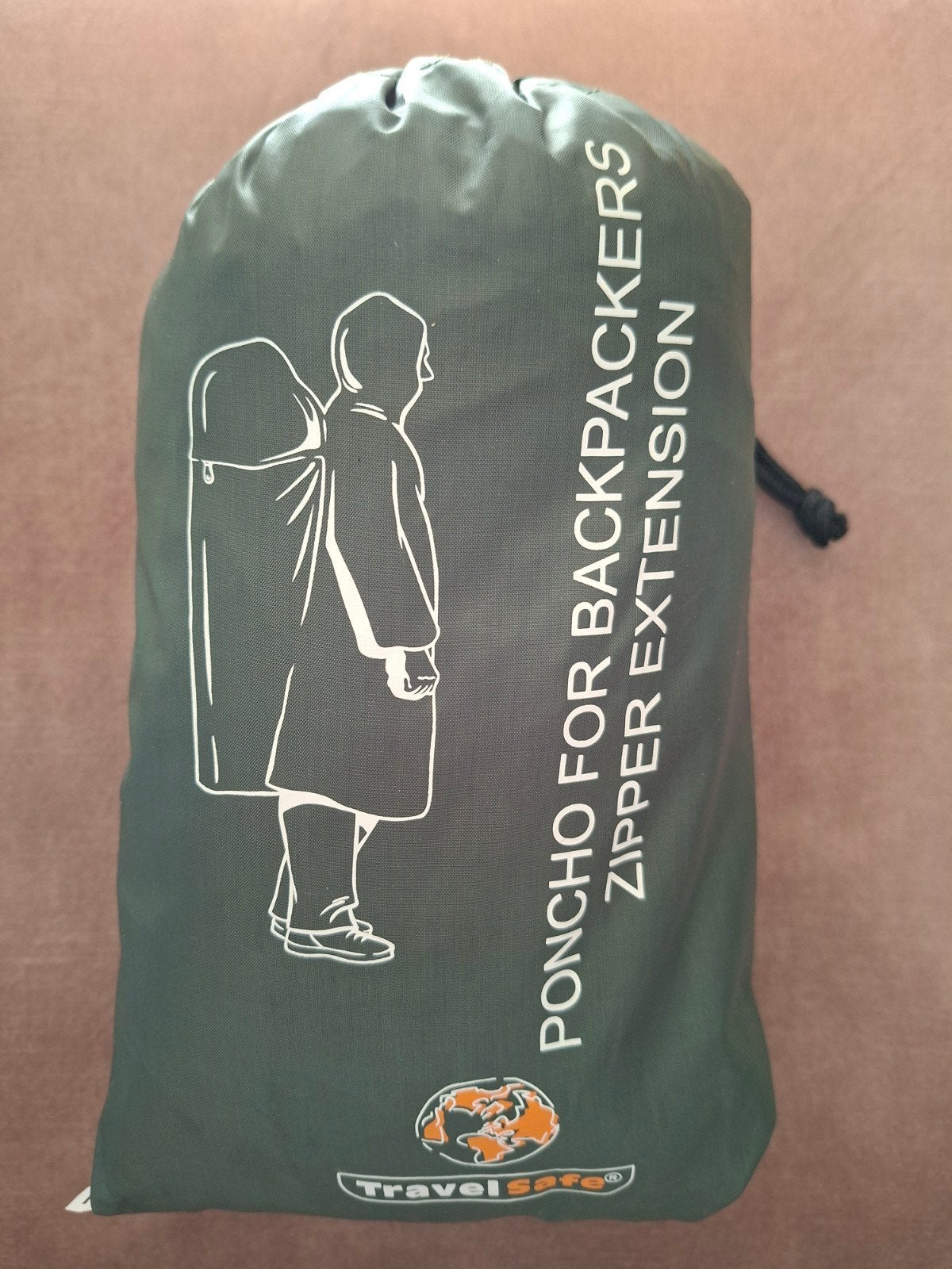 Poncho met ruimte voor rugzak. Nooit gebruikt., Ophalen, Nieuw, Regenjas
