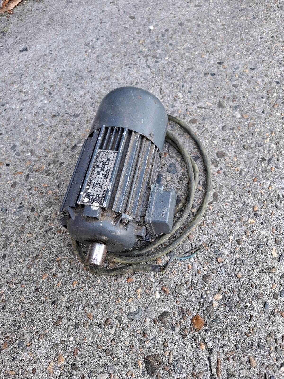 24 volt creusen motor, Ophalen, Gebruikt, Elektromotor