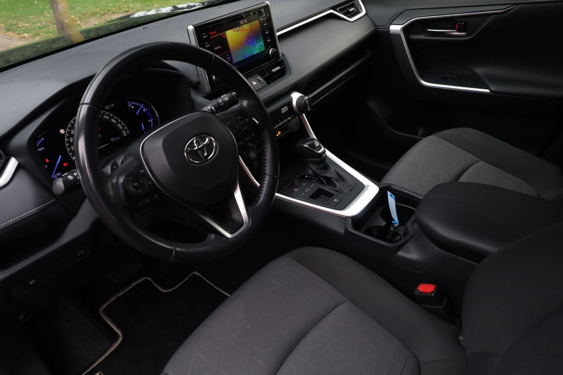 Toyota RAV4 2.5 Hybrid Dynamic Aut. | Full Led | Orig NL | T, Stof, Gebruikt, 4 cilinders, 2487 cc