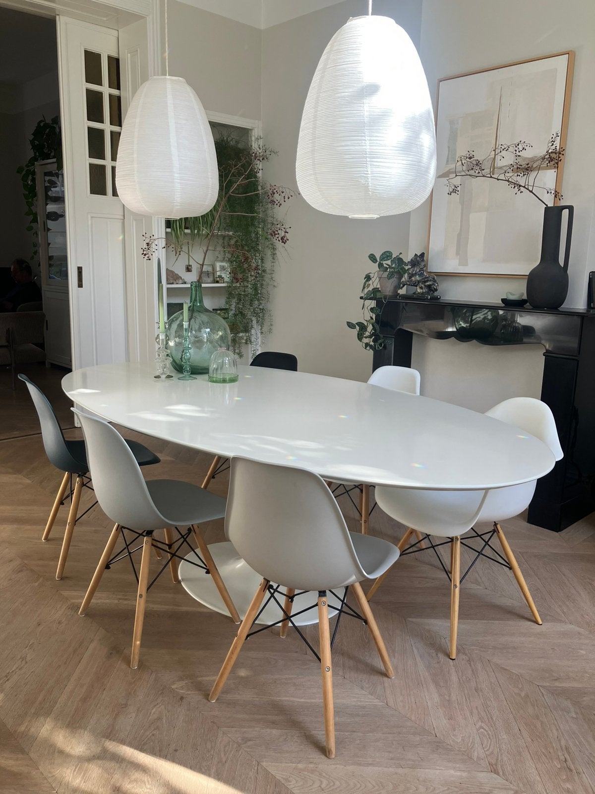 Set van 6 Eames replica eetkamerstoelen | DSW & DAW, Overige kleuren, Midcentury modern | Scandinavisch | Retro | DAR | DSW, Hout